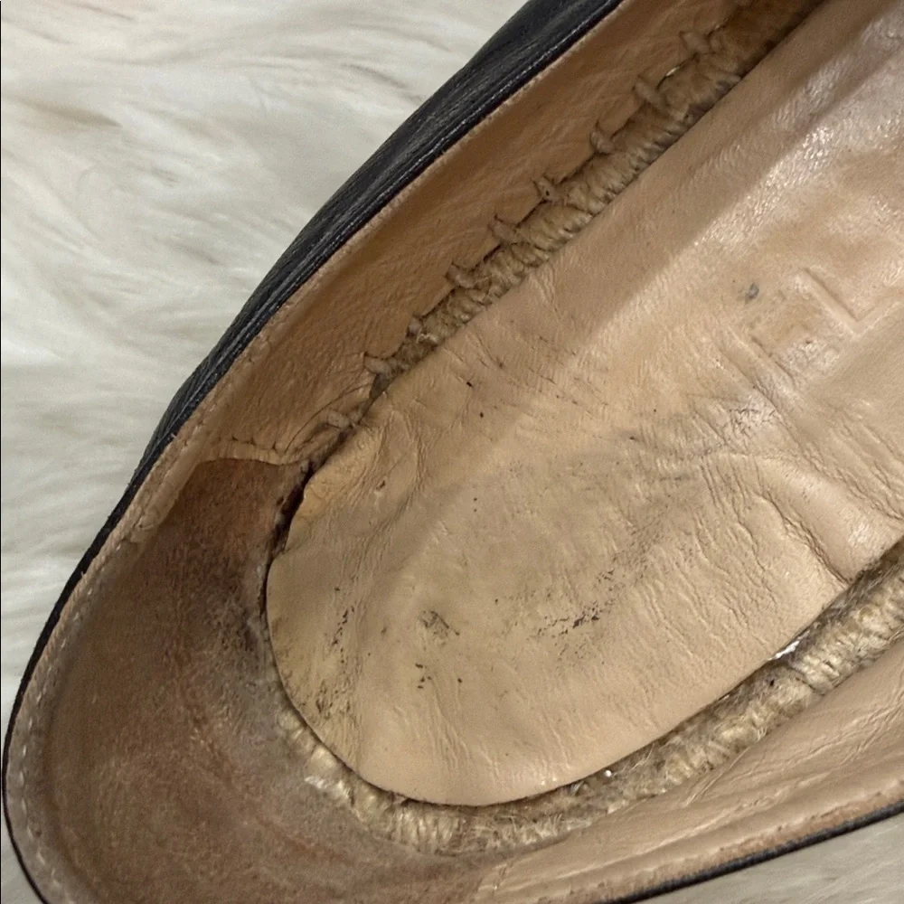 CHANEL Lambskin CC Espadrilles